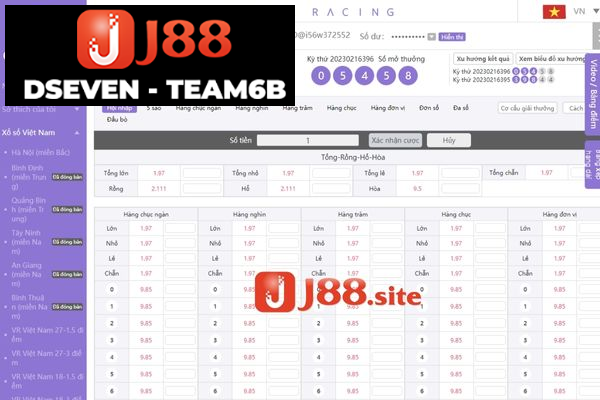 Tổng hợp các sảnh chơi Xổ số tại J88