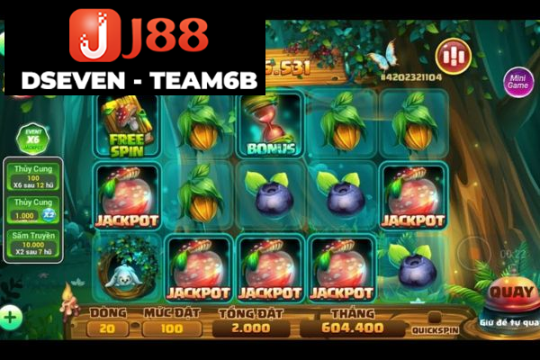 Cách chơi slot rừng rậm cơ bản tại sân chơi J88